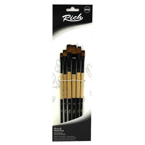 RİCH SET:3 YENİ SERİ 05 STROKE FIRÇA 6 LI