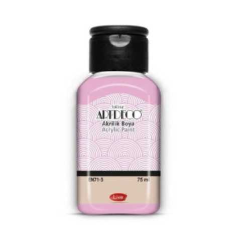 ARTDECO AKRİLİK BOYA 75ML ŞAKAYIK PEMBE 3018