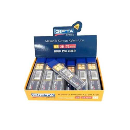 GIPTA 75MM 2B 0,7MM KALEM UCU 20Lİ TÜP