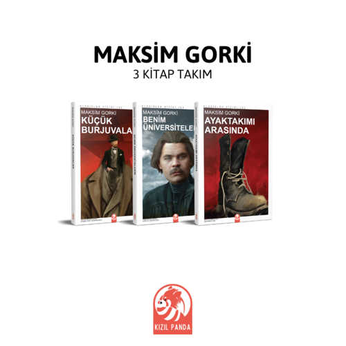 MAKSİM GORKİ SETİ (3 KİTAP)