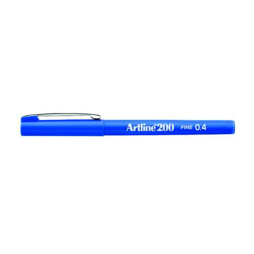 ARTLİNE 200N KEÇE UÇLU KALEM 0,4MM MAVİ