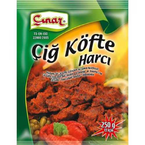 ÇINAR ÇİĞKÖFTE HARCI 100 GR X 20 ADET