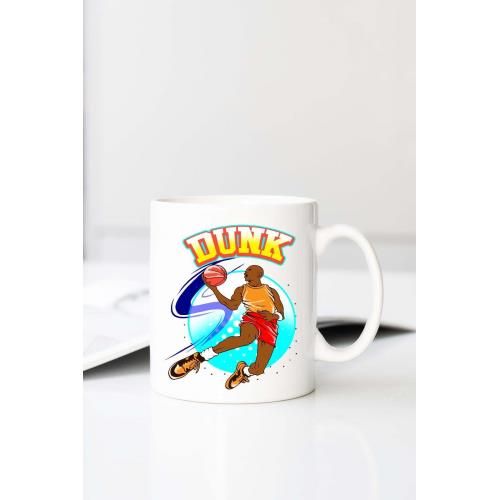 DUNK 2 BASKILI 330 ML PORSELEN KUPA BARDAK (123508-1)