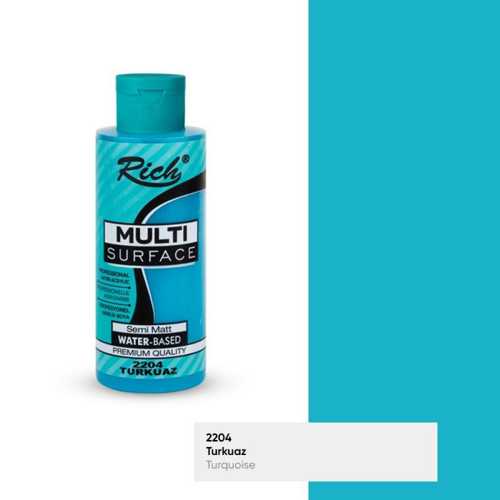 RİCH MULTİSURFACE 120ML 2204 TURKUAZ