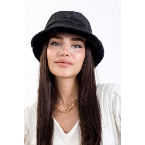 LADY COLOR YUMUŞAK DOKULU BUCKET ŞAPKA