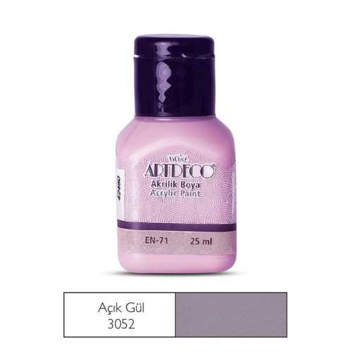 ARTDECO AKRİLİK BOYA 25ML 3052 AÇIK GÜL