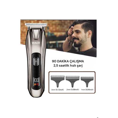 PROFESYONEL KULLANIMA UYGUN SAÇ VE SAKAL KESME MAKİNESİ WA-2036