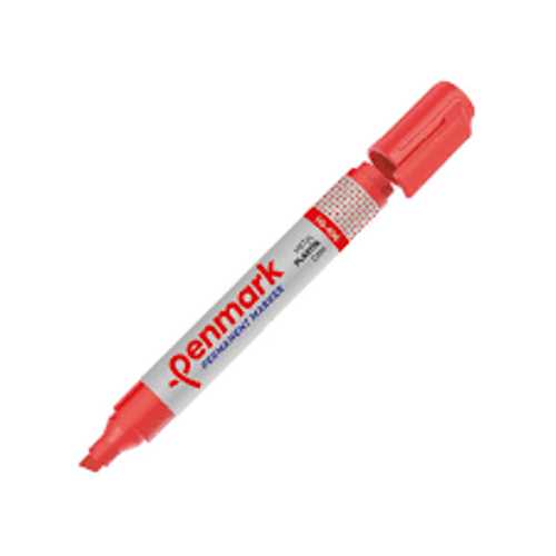 PENMARK PERMANENT MARKER KESİK UÇ KIRMIZI E