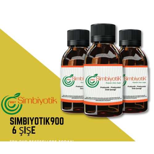SİMBİYOTİK 900 PROBİYOTİKLİ GIDA İÇECEĞİ (6 ŞİŞE)