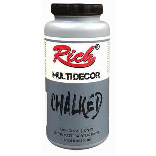 RİCH MULTİDEKOR CHALKED 500ML 4604 ONIX