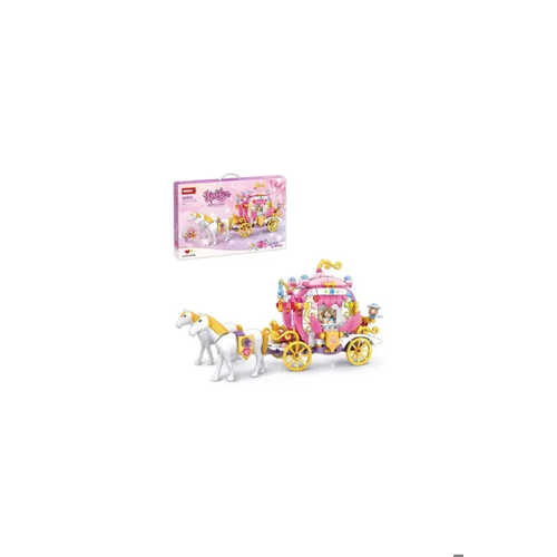 C0253 PRENSES ARABASI AT ARABASI BULMACA YAPI TAŞI TUĞLA SETİ PCS:435 PARÇA