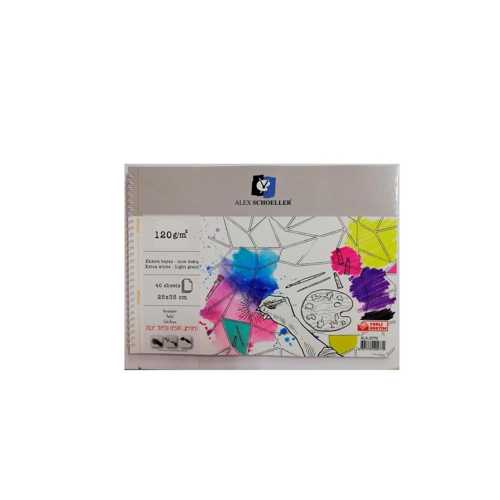 ALEX SCHOELLER RESİM DEFTERİ SP. 25X35 120GR 40YP
