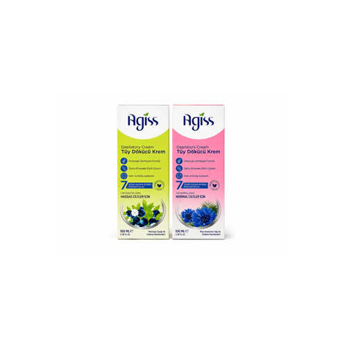 AGISS TÜY DÖKÜCÜ KREM HASSAS CILTLER İÇIN MORINGA ÇIÇEĞI 100 ML