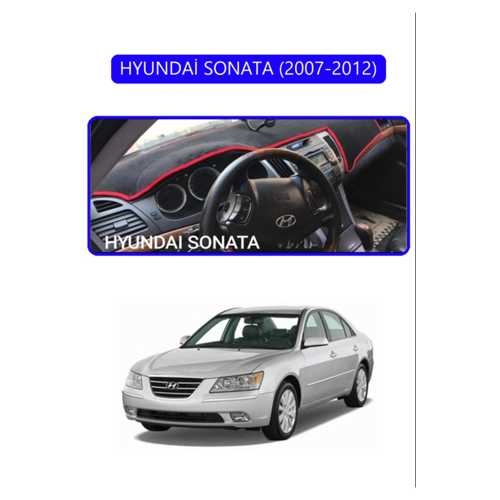 HYUNDAİ SONATA 2007-2012TORPİDO KORUMA HALISI MAVİ KENAR