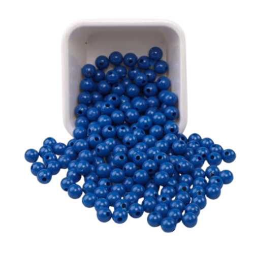 PLASTİK MAKROME BONCUK 10MM 500GR LACİVERT B0047