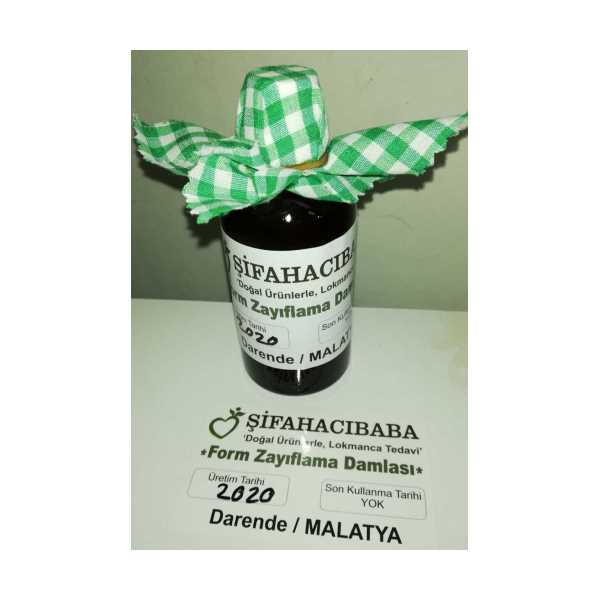 FORM ZAYIFLAMA DAMLASI 100CC ORGANİK