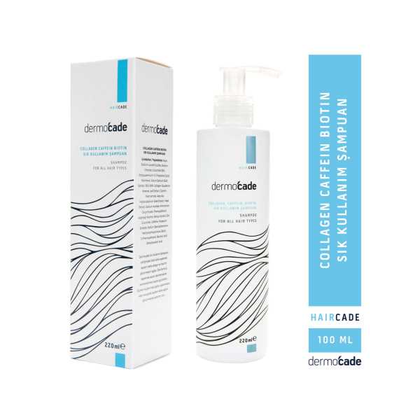 DERMOCADE COLLAGEN CAFFEİN BİOTİN SIK KULLANIM ŞAMPUANI 220 ML
