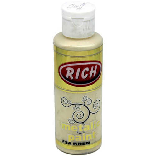 RİCH METALİK AKRİLİK 120ML 736 BAKIR
