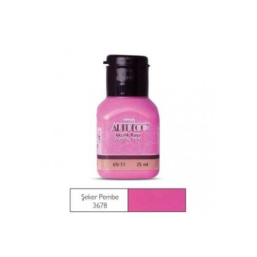 ARTDECO AKRİLİK BOYA 25ML 3678 ŞEKER PEMBE