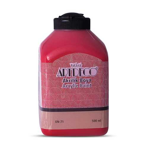 ARTDECO AKRİLİK BOYA 500ML 3675 ÇİLEK KIRMIZI