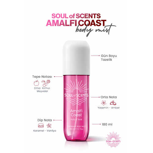 AMALFİ COAST FRUİTY & FLORAL BODY MİST 180 ML