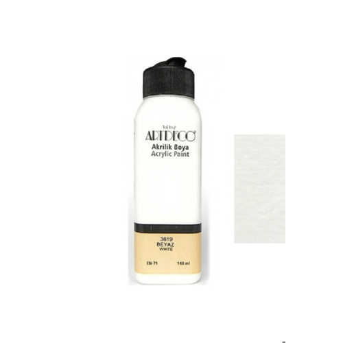 ARTDECO AKRİLİK BOYA 140ML 3619 BEYAZ