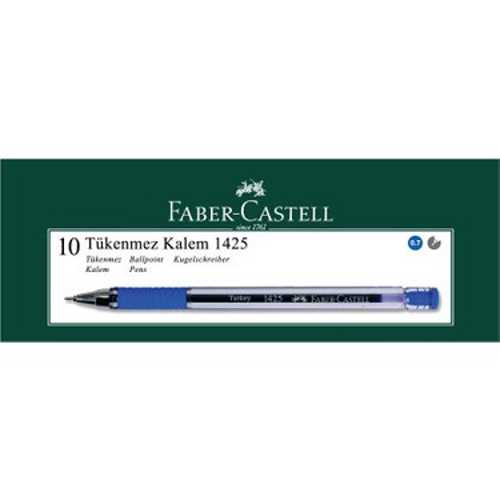 FABER TÜKENMEZ KALEM 0.7MM İĞNE UÇ MAVİ 1425-10