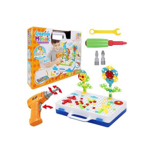 CREATİVE MOSAİC EĞİTİCİ PUZZLE MATKAPLI NO:608
