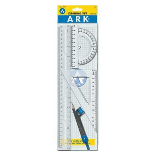 ARK ÇİZİM SETİ 4LÜ CETVEL SET 025-9