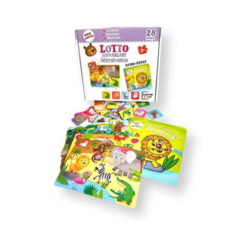 KARATAY BEBEK AKADEMİSİ LOTTO HAYVANLARI ÖĞRENİYOR