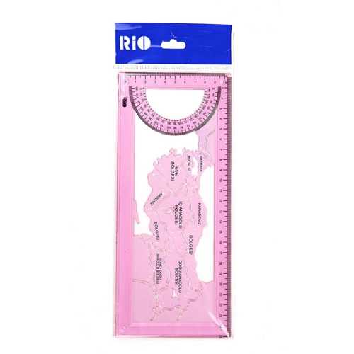 RİO 24CM TÜRKİYE HARİTASI ŞABLONU