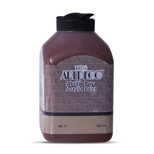 ARTDECO AKRİLİK BOYA 500ML 3615 KAHVERENGİ