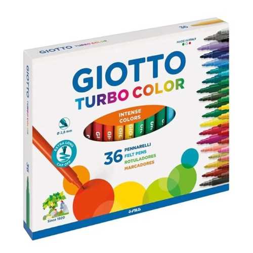 GİOTTO KEÇELİ BOYA KALEMİ 36 RENK 418000
