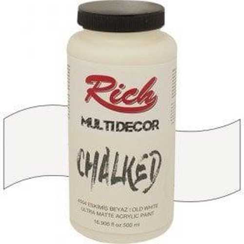 RİCH MULTİDEKOR CHALKED 500ML 4504 ESKİMİŞ BEYAZ