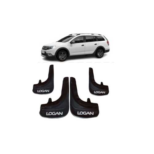 DACİA LOGAN MCV TÜM KASALAR LOGAN YAZILI 4'LÜ TOZLUK ÇAMURLUK PAÇALIK