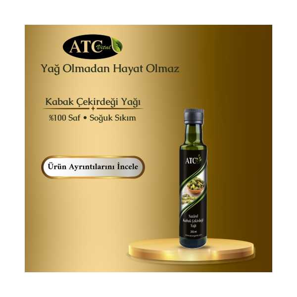 ATC VİTAL KABAK ÇEKİRDEĞİ YAĞI 250 ML