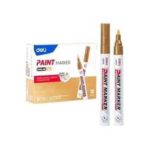 DELİ PAİNT MARKER 2.0 MM UÇ GOLDEN
