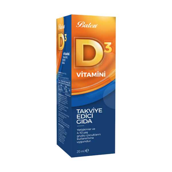 BALEN D 3 VİTAMİNİ (SIVI) - 20 ML