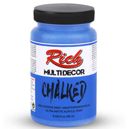 RİCH MULTİDEKOR CHALKED 250ML 4552 AKDENİZ MAVİ