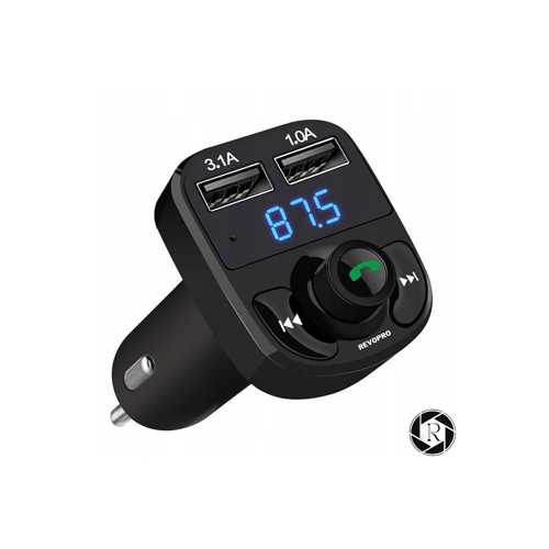 CAR X8 ARAÇ FM TRANSMITTER 5.0 BLUETOOTH ARAÇ KITI USB MP3 SD KART ÇAKMAKLIK GIRIŞLI
