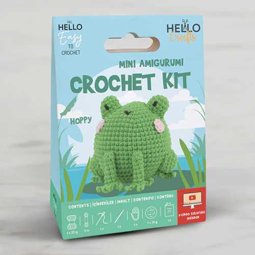 H.CRAFTS TIĞ İŞİ MİNİ AMİGURUMİ KİTİ-HOPPY