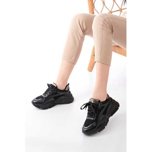 SP-149 NUT GOLD BAĞCIKLI FİLELİ GÜNLÜK SPOR AYAKKABI
