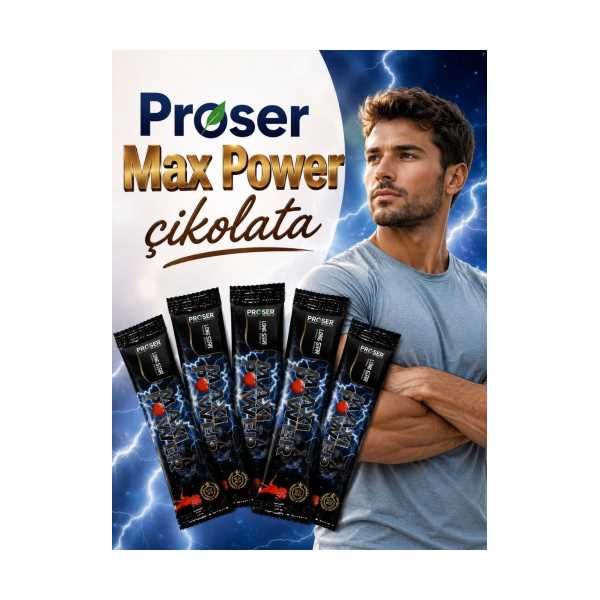 PROSER MAXIPOWER ÇİKOLATA (15 GRAM X12 ADET)