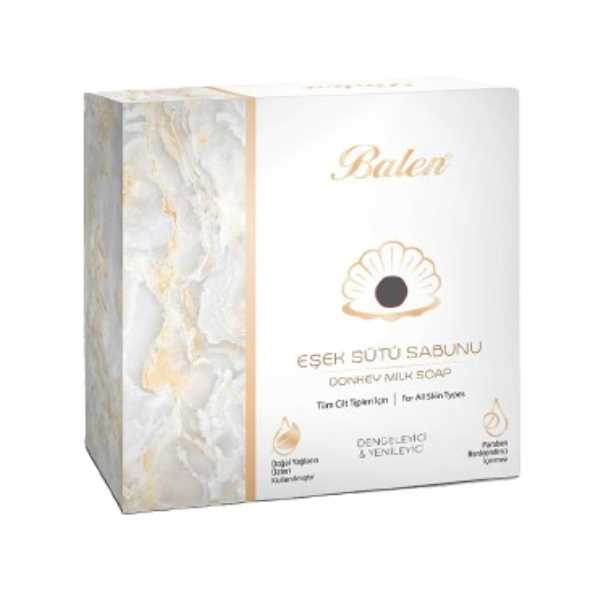 BALEN  EŞEK SÜTÜ SABUNU  DENGELEYİCİ YENİLEYİCİ - 125 GR