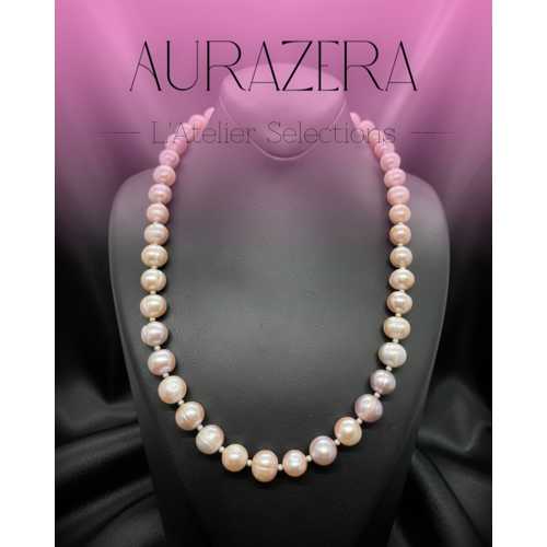 PEMBE İNCI TAŞLI ÖZEL TASARIM KOLYE | L’ATELIER SELECTION