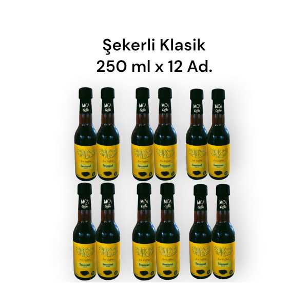 MCA ESPRESSO SOĞUK KAHVE (ŞEKERLİ KLASİK) 250 ML X 12 ADET