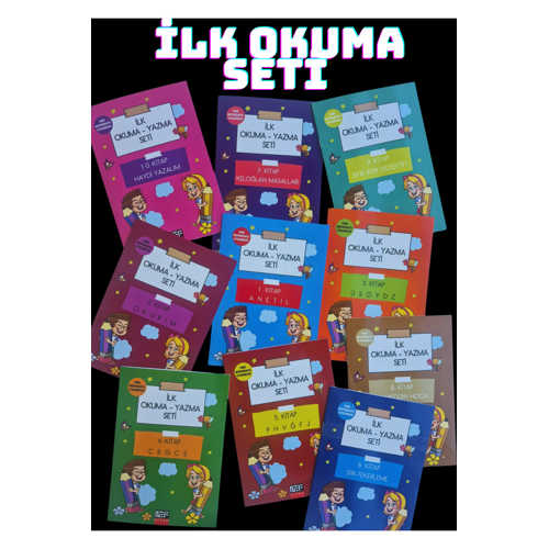 İLK OKUMA SETİ – OKUL ÖNCESİ VE 1. SINIFLAR İÇİN 10 KİTAPLIK SET