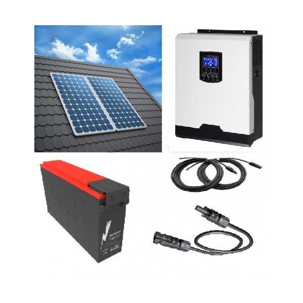 SOLAR  ENERJİ BAĞEVİ  PAKETİ  GÜNEŞ PANELİ   SİSTEMİ  , AKÜLÜ , AKILLI İNVERTER  MPPT PAKETİ 5 