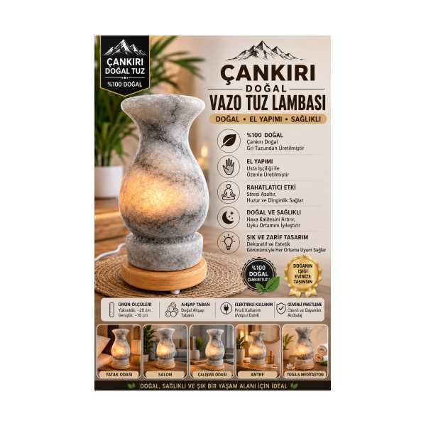 ÇANKIRI VAZO TUZ LAMBASI