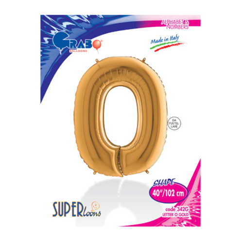 KİKAJOY HARF FOLYO BALON 40" ALTIN -O-